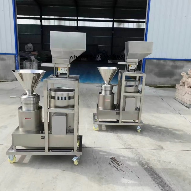Peanut Butter Snack - Industrielle Erdnussbutter-Mahlmaschine 304 Edelstahl-Kolloidmühle für Nussverarbeitung