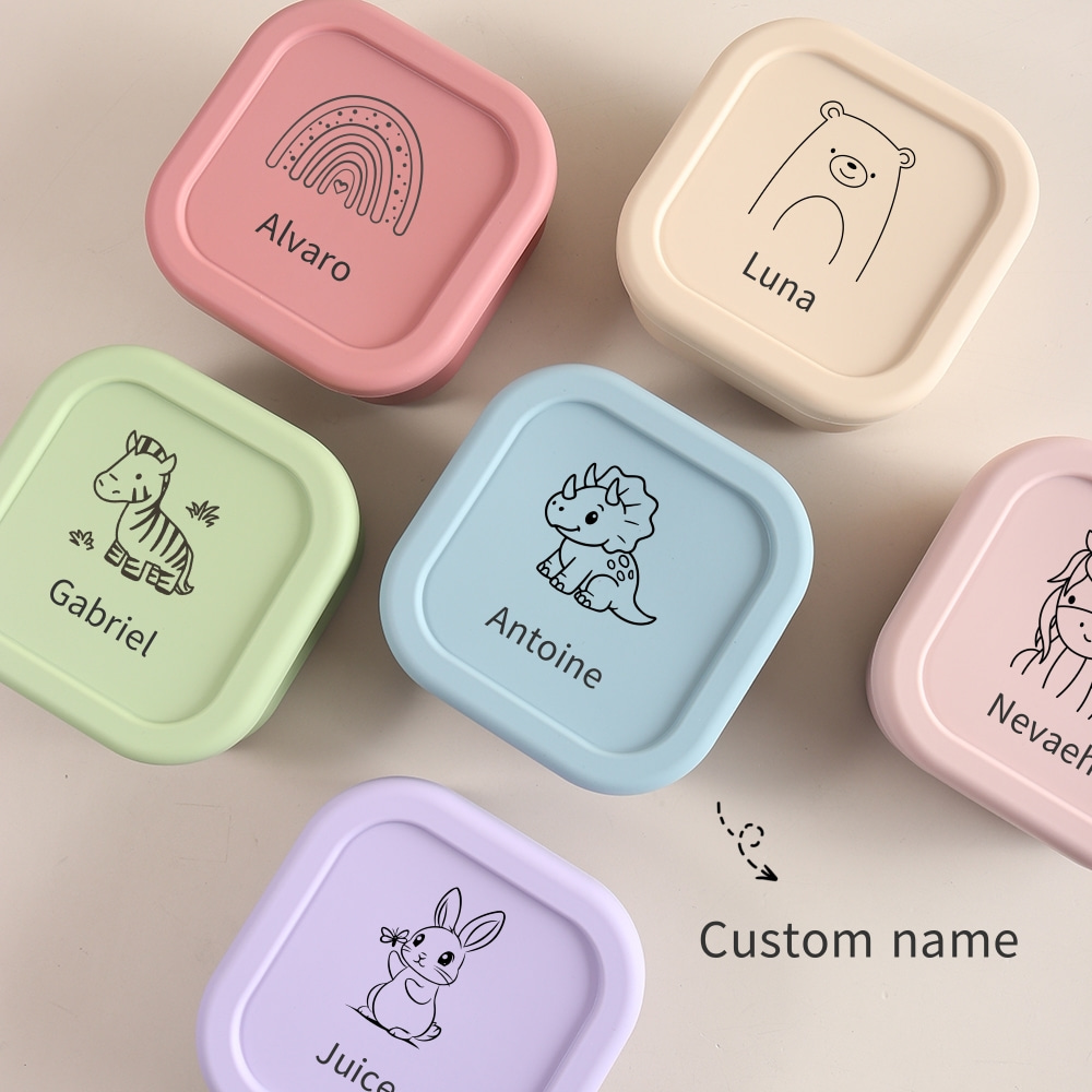 Food Snacks For 1 Year Old - Personalisierter Name oder Muster 1 Stück