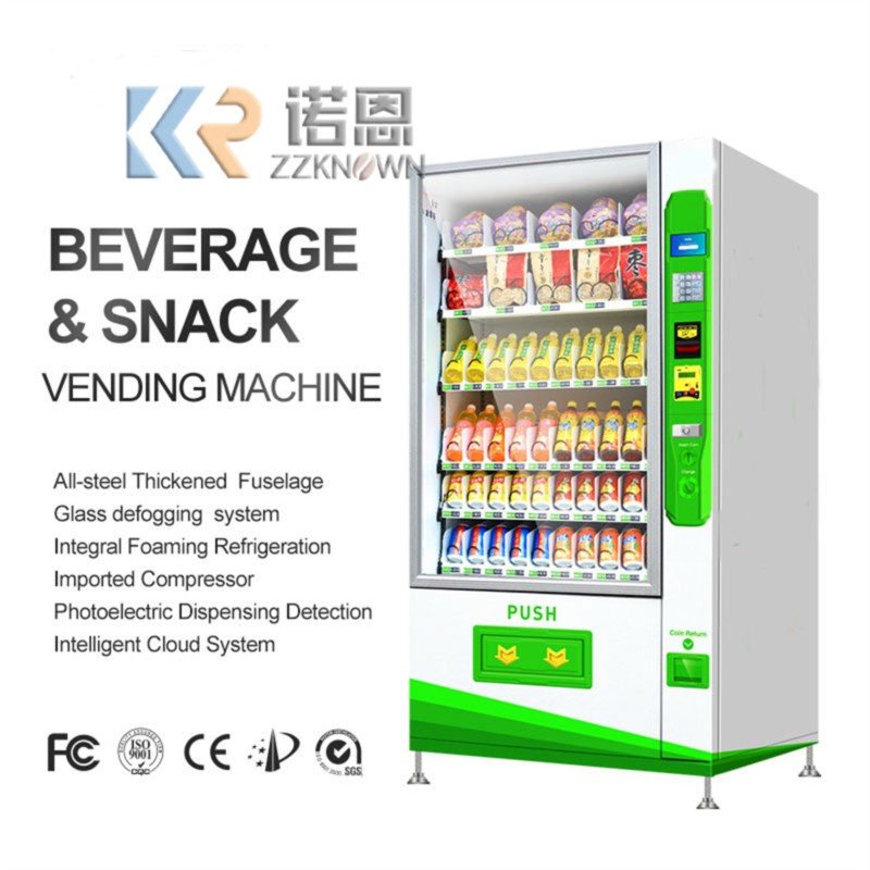 Food Snacks Candy - Park-Getränkeautomat mit großer Kapazität, Kombi-Süßigkeiten- und