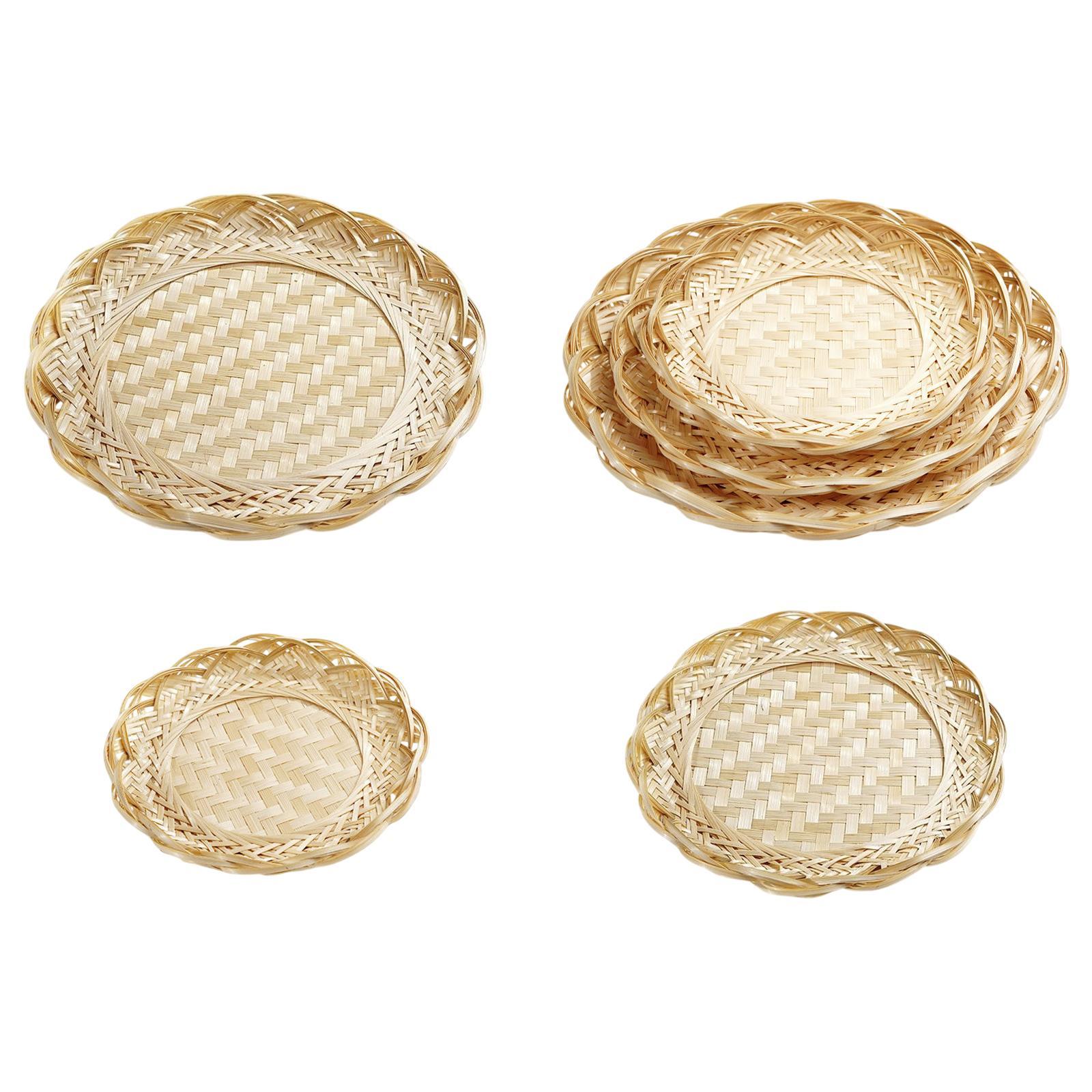 Bambuskorb-Tablett zur Lebensm – Food Platter Snacks Bewertung und Preis