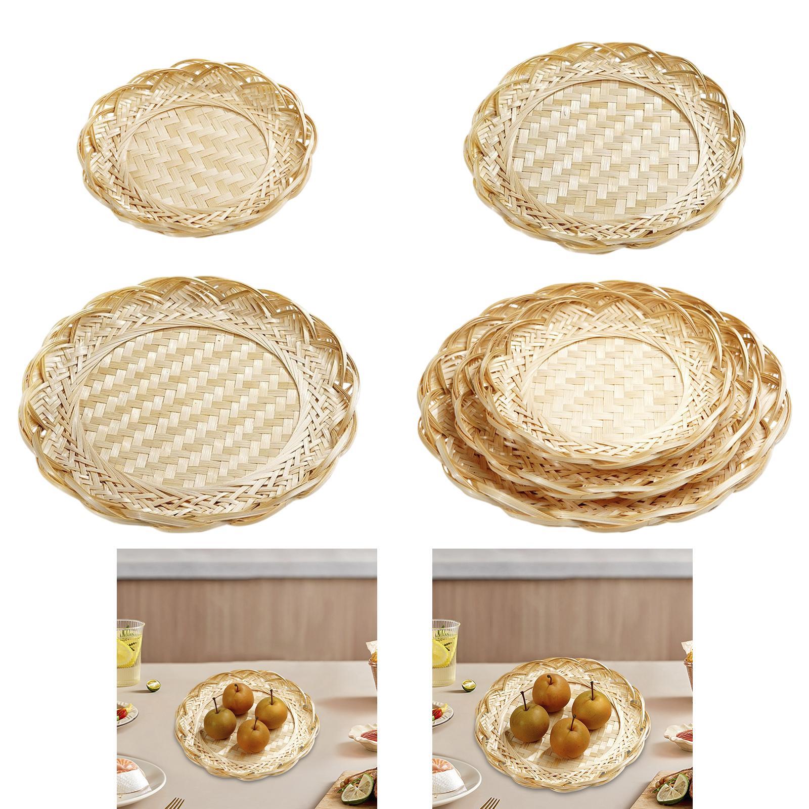 Bambuskorb-Tablett zur Lebensm – Food Platter Snacks Bewertung und Preis