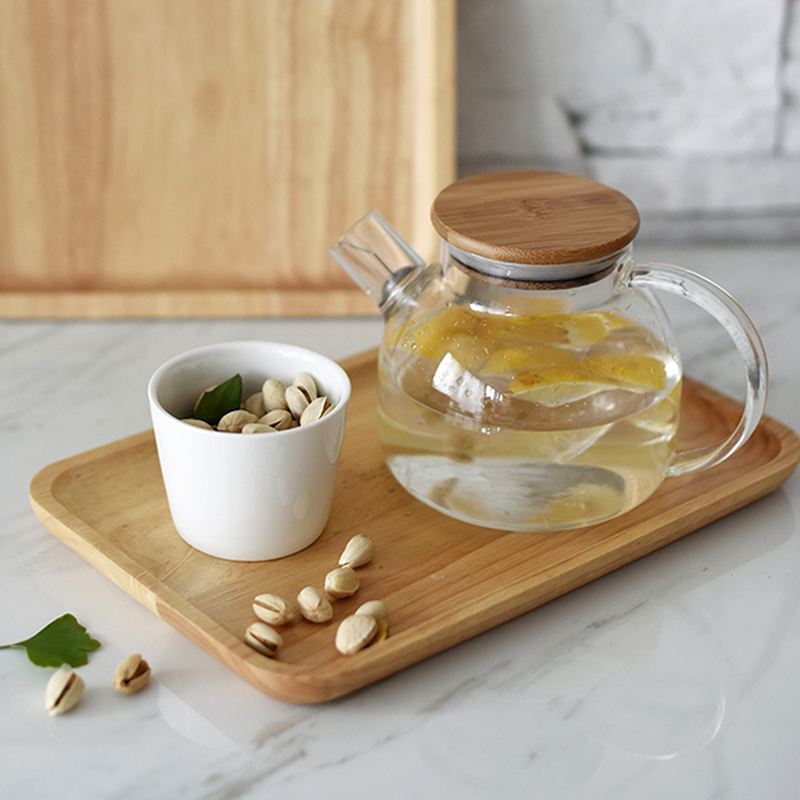 Rechteckige Holzservierplatte, – Food Platter Snacks Bewertung und Preis