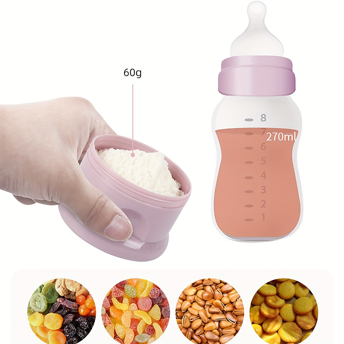 Baby-Milchpulverbehälter mit g – Food Snacks For 1 Year Old Bewertung und Preis
