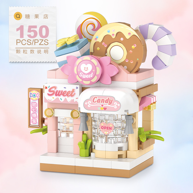 128-Teiliges Spielzeug-Baustei – Food Snacks Ideas Bewertung und Preis