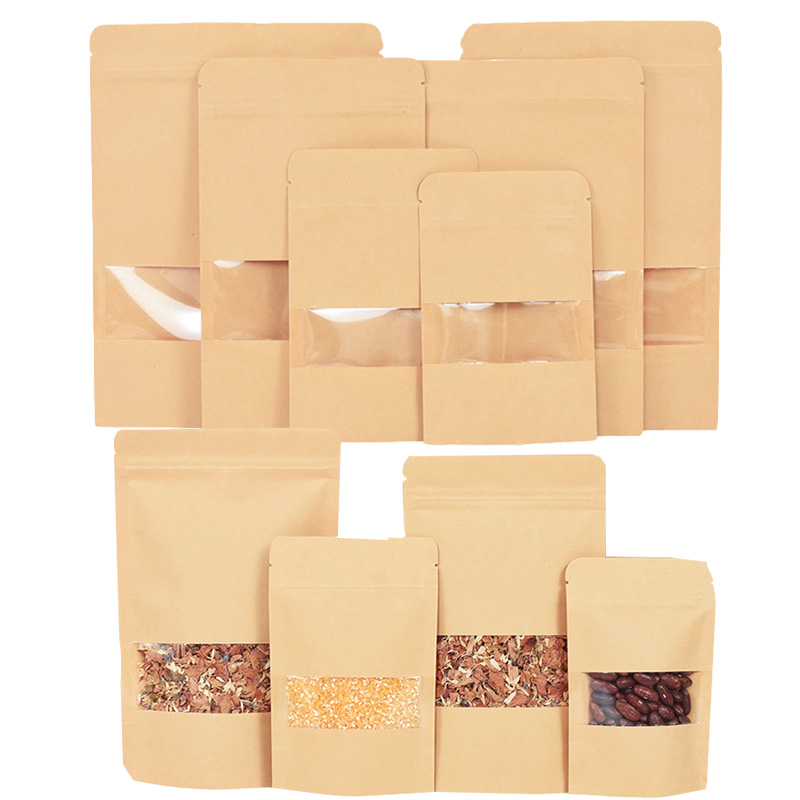 20/50 stücke Kraft Papier Zip- – Food Snacks Candy Bewertung und Preis
