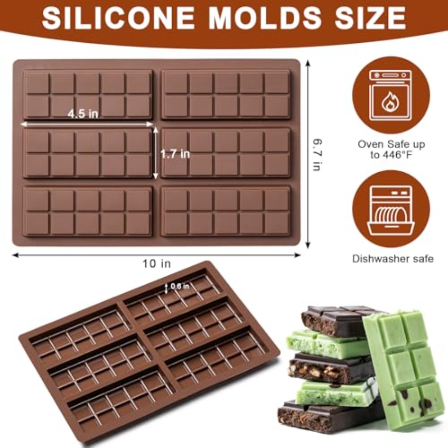 Schokoladenform Antihaft-Schok – Food Snacks Candy Bewertung und Preis